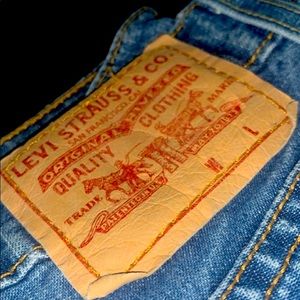 Vintige straight cut loose Levi’s jeans